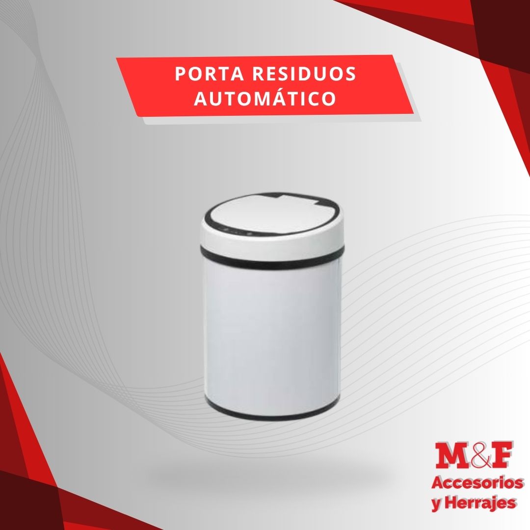 Porta Residuos Automatico 12 Litros